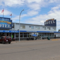 Fort Nelson Hotel Front View