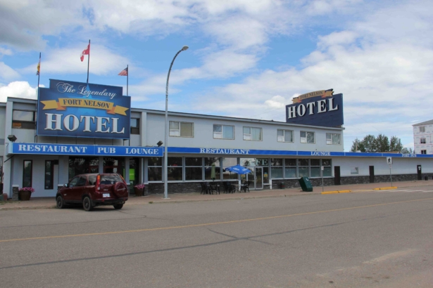 Fort Nelson Hotel Front View